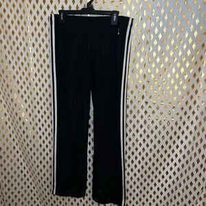 Adidas track pants black lounge athleisure men’s size L